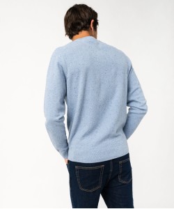 Pull en maille fine mouchetée homme[MISSING]